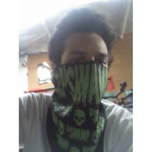 DJ Swamp Skull Bandana included in DJ Swamp Merch Bundle