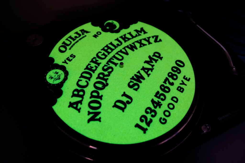 Glow In The Dark Slipmat DJ Swamp